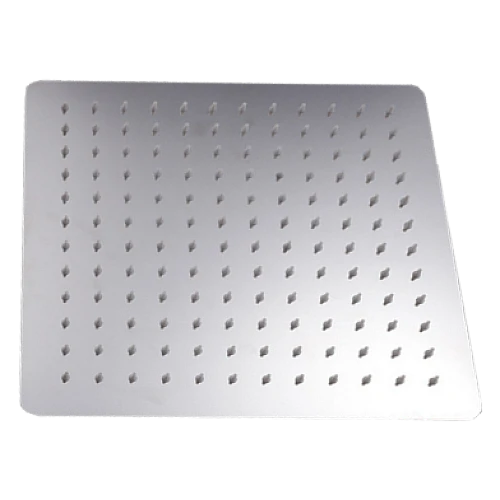 طاسة مخفي مربع 30*30 ستانلس ستيل 304 كروم