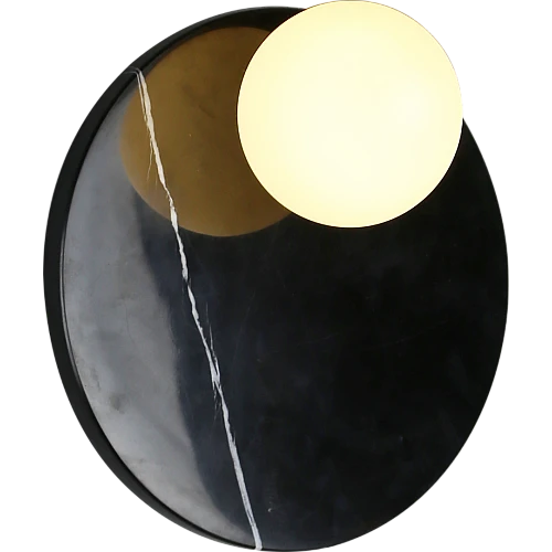 إضاءة ابليك حائط مودرن اسود G9*1L مفرد