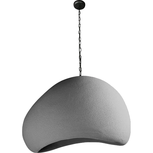  صورة منتج علاقي مودرن رصاصي E27*1L قطر 80 سم موديل HA/C5851/800/GY