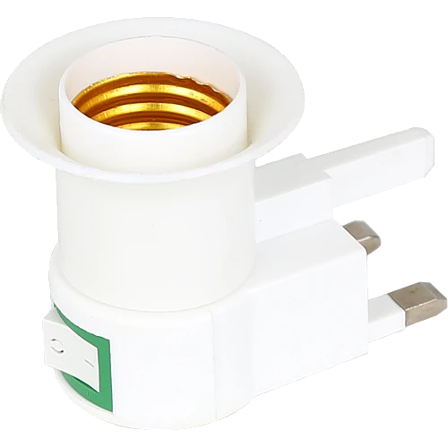 مقبس لمبة ثلاثي حائط قاعدة E27