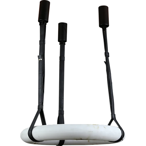 علاقي مودرن اسود لون الانارة 3 اضاءات 48 واط قطر 800 ملم