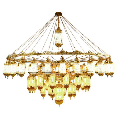 نجف اسلامي 14 ادوار مساجد و قصور E27*57L (هذا المنتج متاح داخل مدينة جدة فقط)