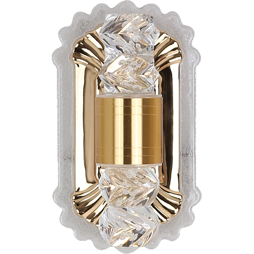  صورة منتج ابليك حائط جداري مودرن ذهبي لون الانارة 3 اضاءات موديل WA/C5934/FGD+3CO