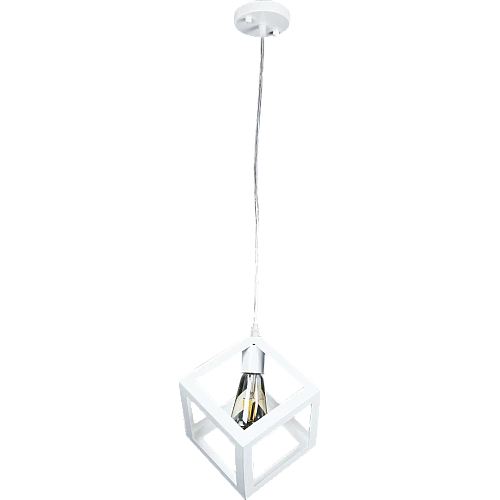 علاقي مفرد ابيض E27*1L