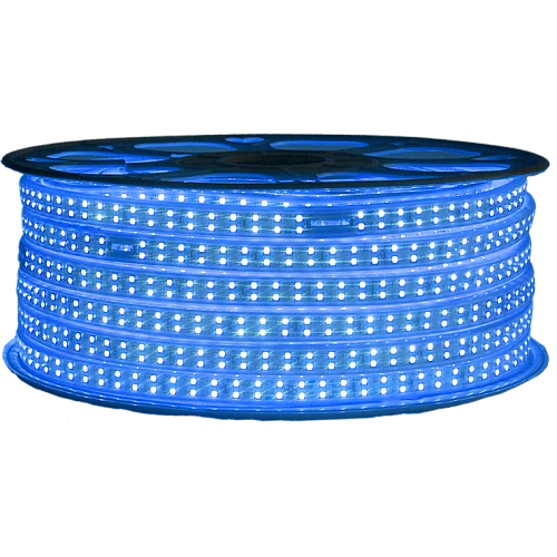 إضاءة مخفية جبس بورد ستريب لايت لون ازرق 116 لمبة لفة 50 متر