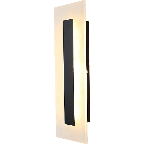 ابليك حائط جداري مودرن اسود لون الانارة 3اضاءات 5 واط مفرد