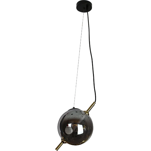  صورة منتج علاقي مودرن اسود لون الانارة اصفر 9 واط 20 سم موديل HA/C5877/200BK+WW