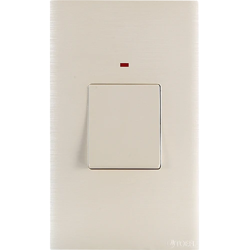 مفتاح مكيف مستطيل 45 امبير لون بيانو لولي