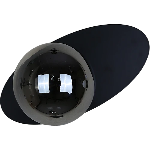  صورة منتج ابليك حائط جداري مودرن مفرد اسود E27*1L موديل WA/C5833/1BK