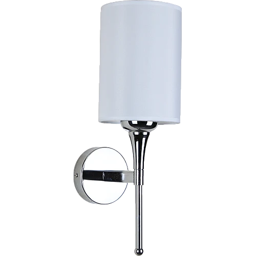  صورة منتج ابليك حائط جداري مودرن مفرد فضي E14*1L موديل WA/C5832/1CH