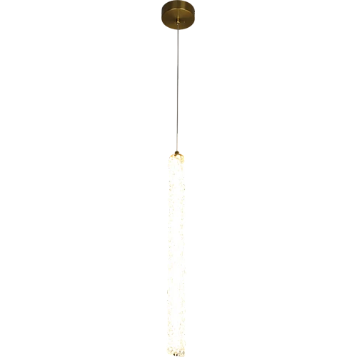 علاقي مودرن زيتي لون الانارة اصفر 25 واط 53 سم