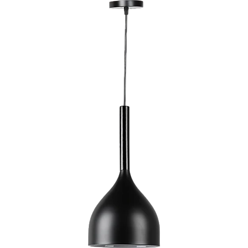 علاقي مودرن اسود مع ابيض E27*1L قطر 17 سم