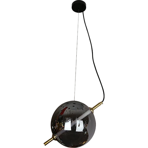  صورة منتج علاقي مودرن اسود لون الانارة اصفر 9 واط 25 سم موديل HA/C5877/250BK+WW