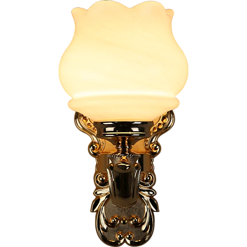 إضاءة ابليك حائط مودرن ذهبي E27*1L مفرد