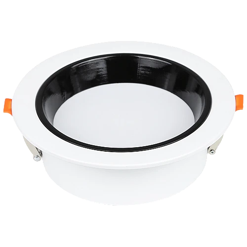 كشاف دفن مثلج مانع للتوهج لون الانارة شمسي كريمي 14 سم 18 واط