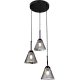 علاقي مودرن اسود E27*3L