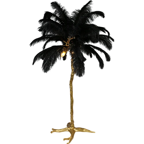  منتج ابجورة مودرن ارضية اسود ريش قطر 1200 ملم-F/C5910/1200BK