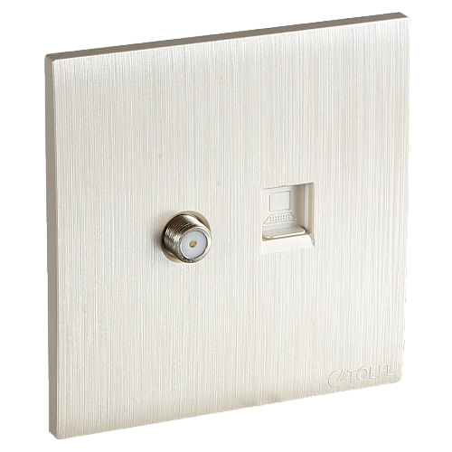 فيش منفذ كمبيوتر مع دش لون بيانو لولي