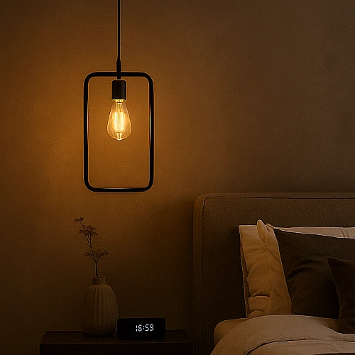 علاقي لون الشكل اسود مستطيل استيل تصميم مميز وهادئ مفرد