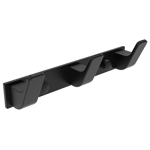 علاقة ملابس ثلاثي مربع زنك اسود