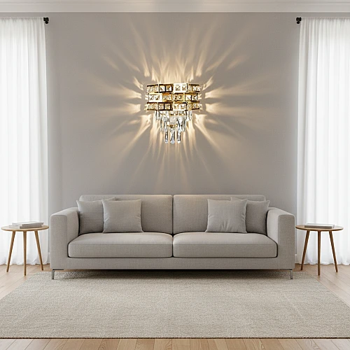 ابليك مودرن ذهبي E14*2