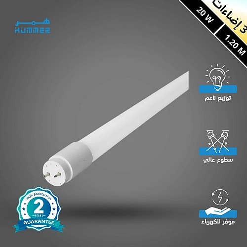 لمبة شكل 40 شمعة 3اضاءات 1.20 متر كرتون 30 حبة- (هذا المنتج متاح في جدة و الرياض فقط)