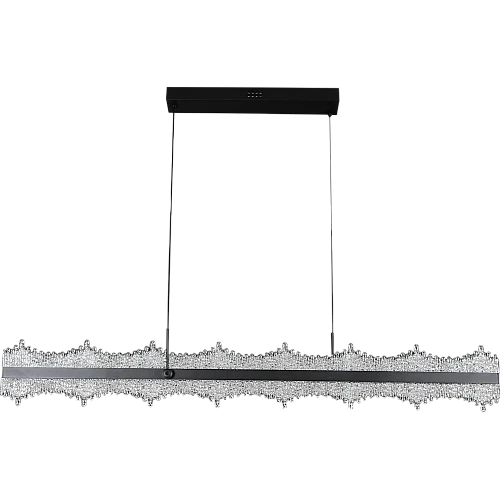 علاقي مودرن اسود لون الانارة 3 اضاءات 55 واط مقاس 1200 ملم