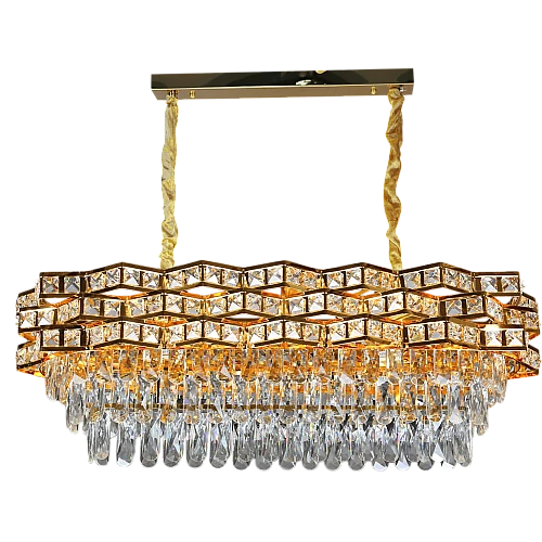 علاقي مودرن ذهبي E14*10 مقاس 800*300 ملم