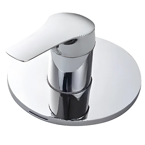 وجه مخفي دائري خط واحد كروم