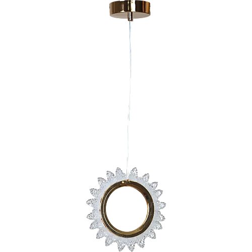 علاقي مودرن 2 متر ذهبي لون الانارة 3 اضاءات واط 9