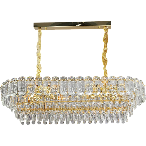 علاقي مودرن ذهبي E14*14 مقاس 1000*350 ملم