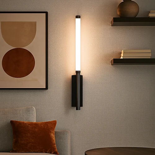 ابليك مودرن اسود لون الانارة 3 اضاءات واط 5 مقاس 450 ملم