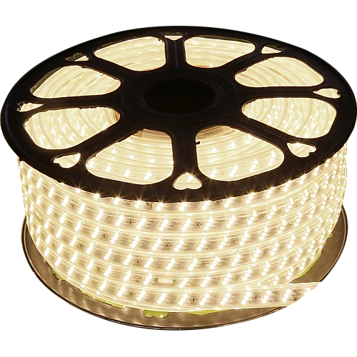 شريط ليد لون الانارة شمسي كريمي 180 شريحة لفة 50 متر