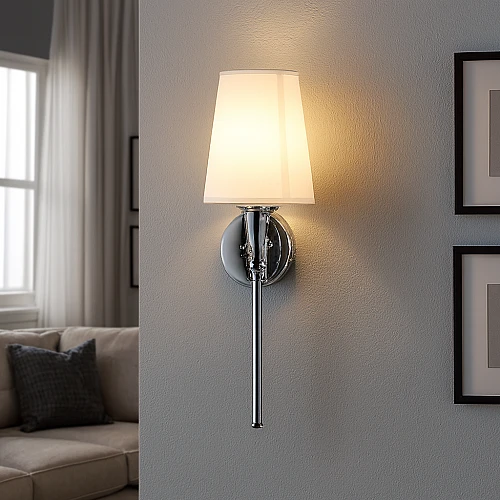 ابليك مودرن فضي E14*1