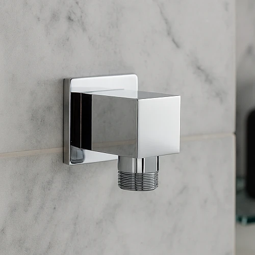 كوع مخفي مربع كروم