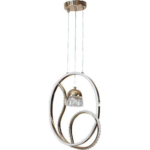 علاقي مودرن ذهبي لون الانارة 3 اضاءات 85 واط