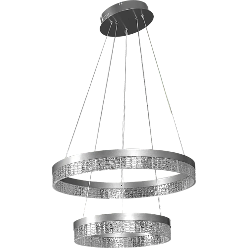 علاقي مودرن فضي لون الانارة 3اضاءات 400+600 135W