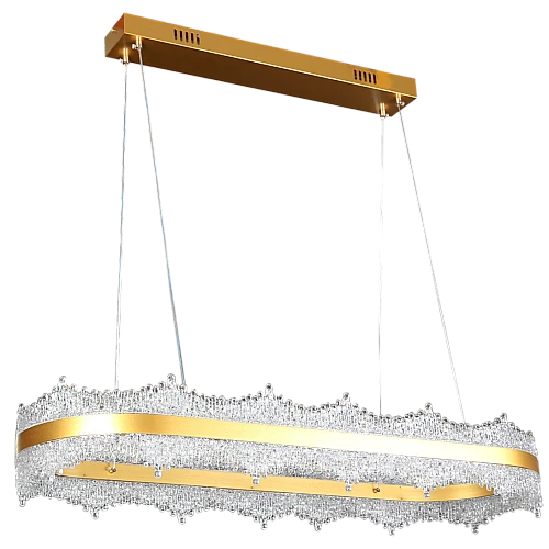 علاقي مودرن900*300 ذهبي لون الانارة 3 اضاءات 95W