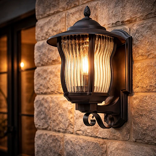 فانوس انارة خارجيةE27 مفرد