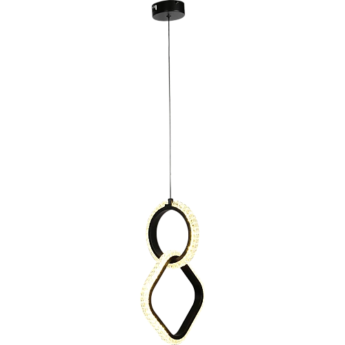 علاقي مودرن اسود لون الانارة 3 اضاءات 9 واط