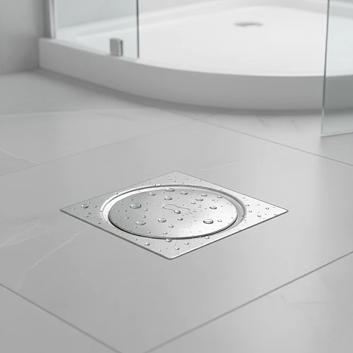 صفاية برم مقاس 15*15 ستانلس ستيل 304 كروم