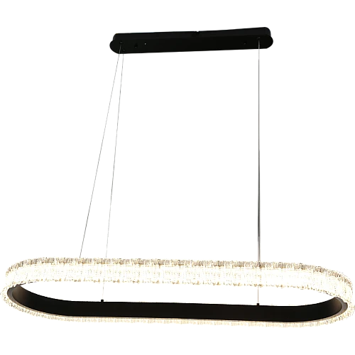 نجف مودرن أسود لون الانارة 3 اضاءات 1000*350 95 واط نجف مودرن أسود لون الانارة 3 اضاءات 1000*350 95 واط