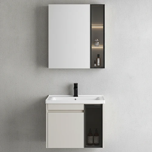 مغسلة مقاس 60 سم ابيض (تُضاف رسوم الأوزان الثقيلة)