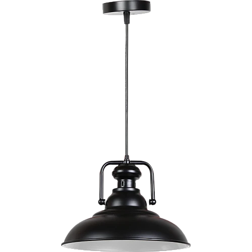 علاقي مودرن اسود + أبيض E27*1