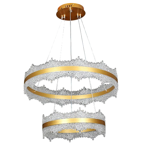 علاقي مودرن400+600 ذهبي + 3 اضاءات 135W