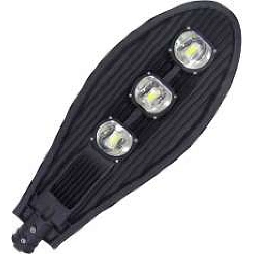 كشاف خارجي لون الانارة أبيض مع خلية حساس ضوء 3 عدسات 150 واط