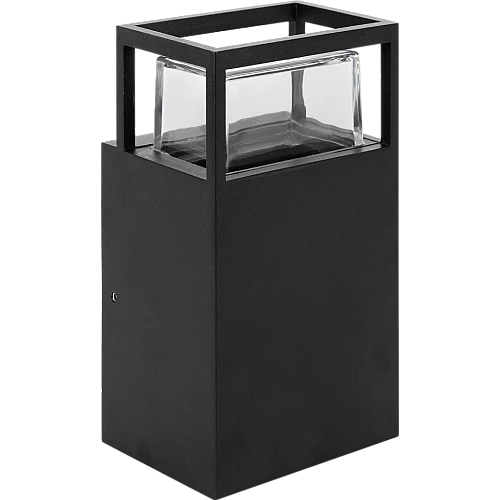  منتج كشاف جداري خارجي اسود GU10-9669/1GU10/BK