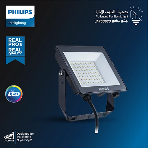 كشاف مربع فلودلايت 50 واط لون الانارة اصفر فيليبس