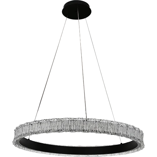 نجف مودرن اسود لون الانارة 3 اضاءات 105 واط قطر 80 سم نجف مودرن اسود لون الانارة 3 اضاءات 105 واط قطر 80 سم