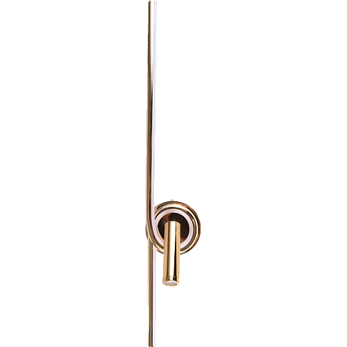 ابليك مودرن ذهبي لون الانارة 3 اضاءات 15 واط